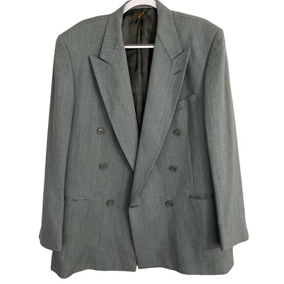 Authentic Vintage Nino Cerruti Rue Royale Sport Coat Blazer Suit Jacket Men 46R - Picture 1 of 6
